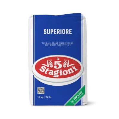 Kvietiniai miltai 00 SUPERIORE, 5 STAGIONI, 10 kg